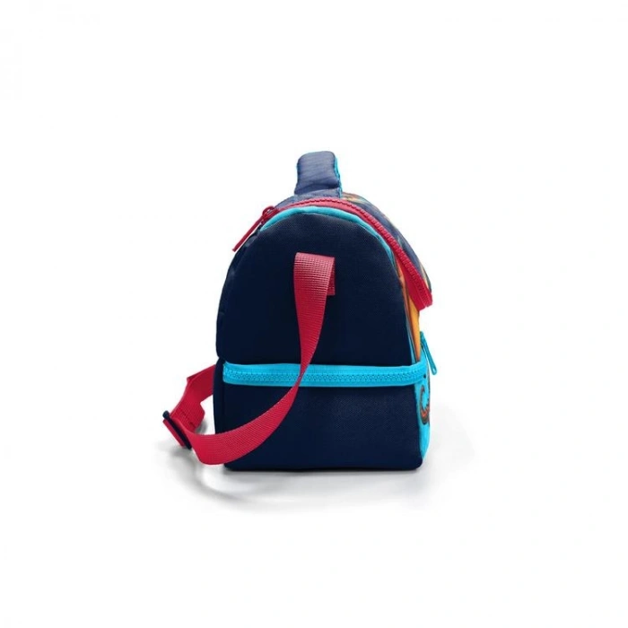 CORAL HIGH 37206 KIDS LACİVERT DRAGON DESENLİ THERMO İKİ KATLI  BESLENME ÇANTASI