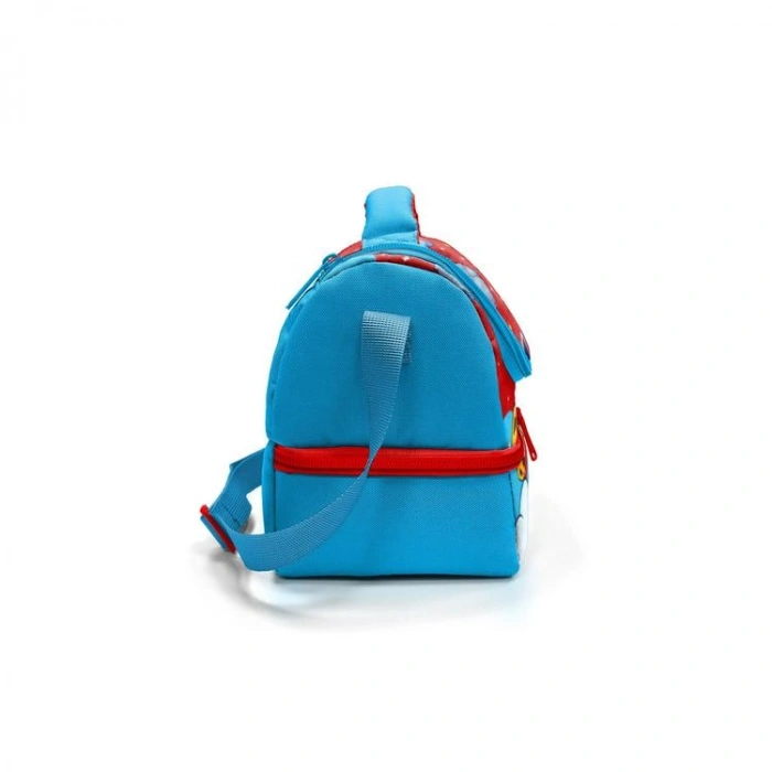 CORAL HIGH 37209 KIDS KIRMIZI MAVİ ASTRONOT UZAY DESENLİ THERMO İKİ KATLI  BESLENME ÇANTASI