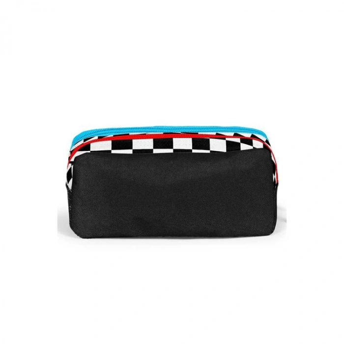 CORAL HIGH 31057 DAMA RACING KIRMIZI ARABA RACING DESENLİ İKİ BÖLMELİ KALEM ÇANTASI