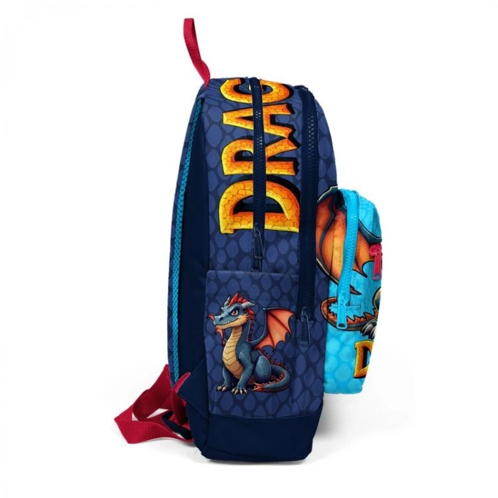 CORAL HIGH 33213 DRAGON DESENLİ DÖRT BÖLMELİ SIRT ÇANTASI