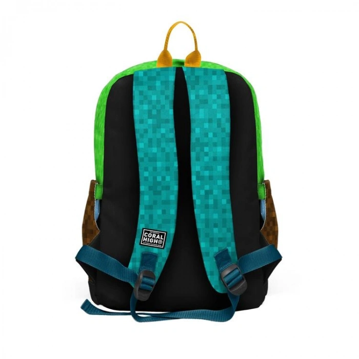CORAL HIGH 33216 CRAFT DESENLİ DÖRT BÖLMELİ SIRT ÇANTASI