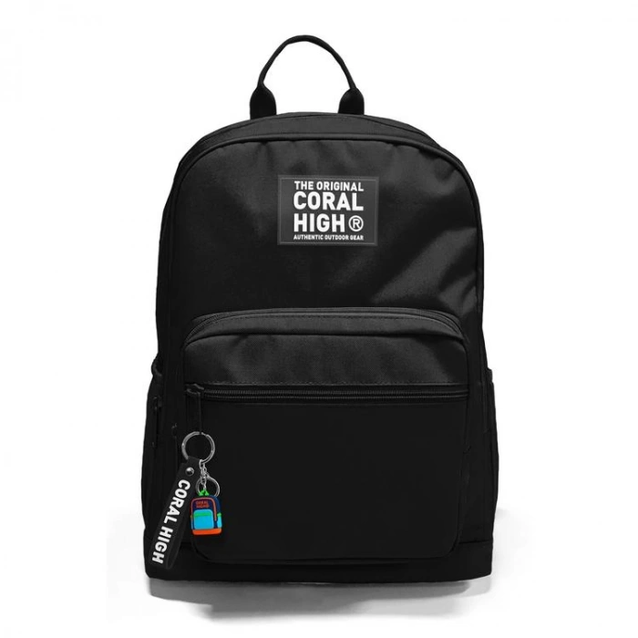 CORAL HIGH 33240 SİYAH DÖRT BÖLMELİ SIRT ÇANTASI