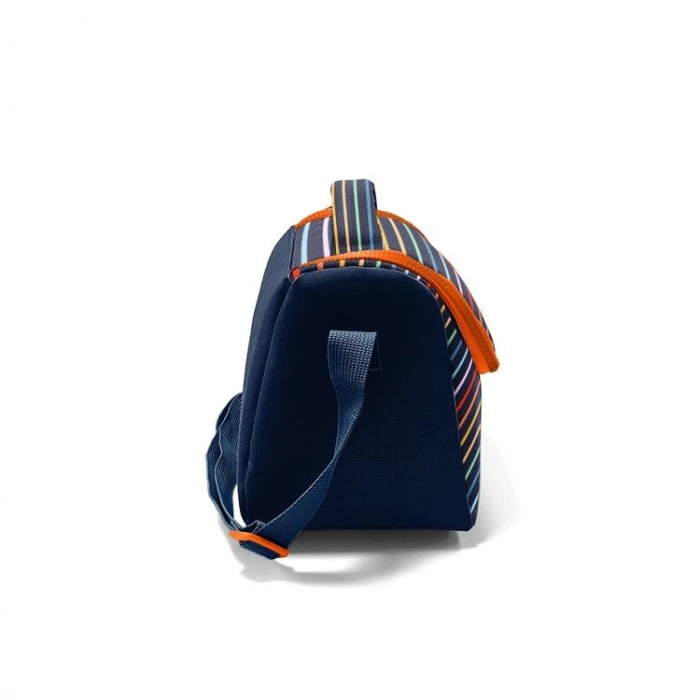 CORAL HIGH 37131 ÇOK RENKLİ ÇİZGİ DESENLİ THERMO BESLENME ÇANTASI