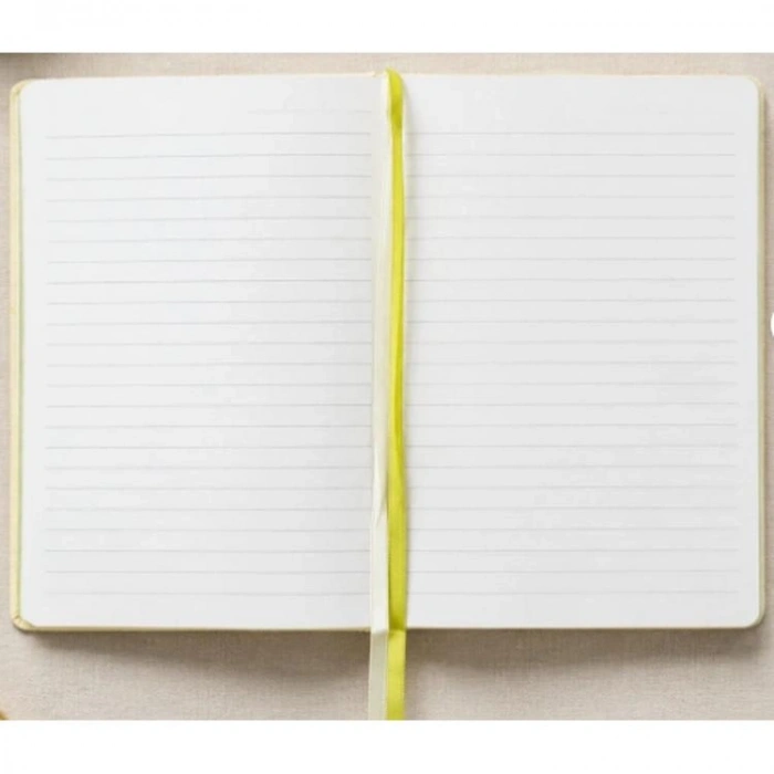 VICTORIAS JOURNALS 126-2640 AMOUR VEGAN DERİ SERT KAPAK A5 100gr.96YP.ÇİZGİLİ DEFTER  - PEMBE