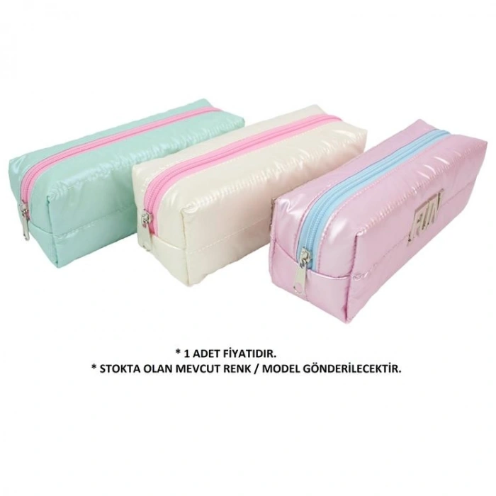 CEM DOLPHIN PC-9014 RENKLİ FUN 20 x 7 cm KALEM ÇANTASI  - TEKLİ