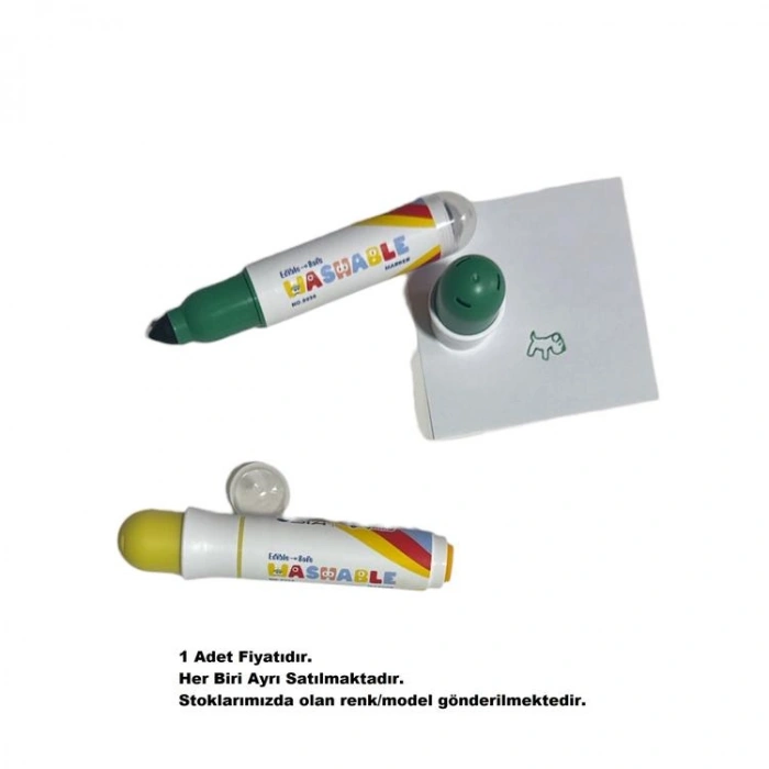 STA 893012 JUMBO KAŞELİ (MÜHÜRLÜ) KEÇELİ KALEM SETİ 12Lİ (RENK) BEZ TAŞIMA ÇANTALI