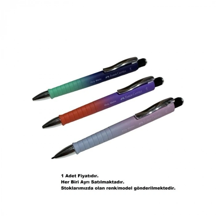 FABER CASTELL 133346 POLYMATİC FLOW EDITION 0.7 mm VERSATİL KALEM RENK GEÇİŞLİ - TEKLİ