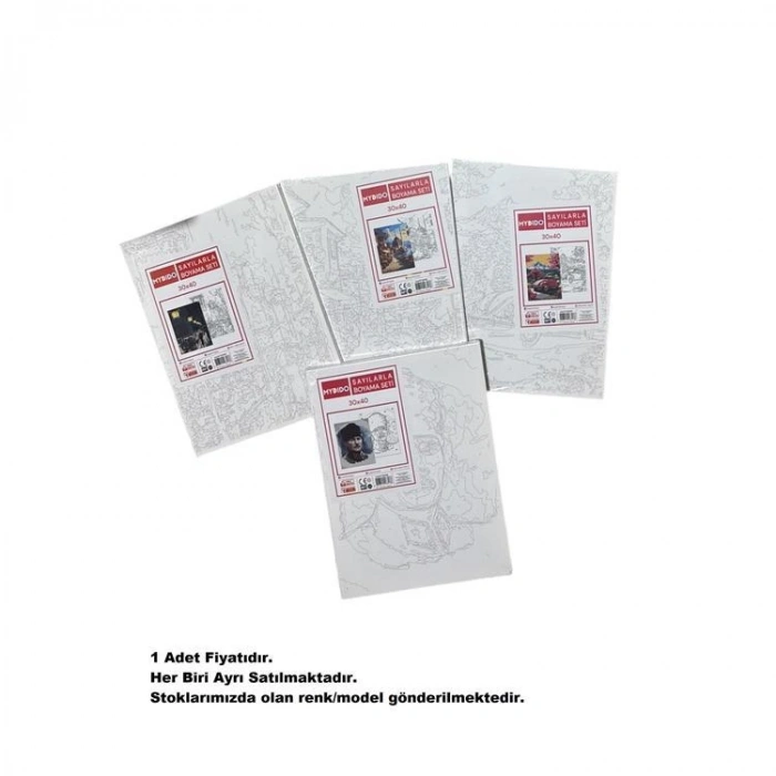 MYDİDO MYT3040SB 30X40CM SAYILARLA BOYAMA TUVAL SETİ  - TEKLİ