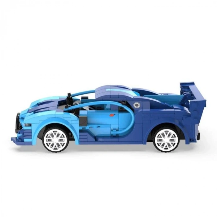 VAGONLIFE CADA C51073W BLUE RACE CAR MAVİ YARIŞ ARABASI 2.4Ghz DUAL MODE CONTROL 325 PARÇA BLOCK OYUNCAK 6+