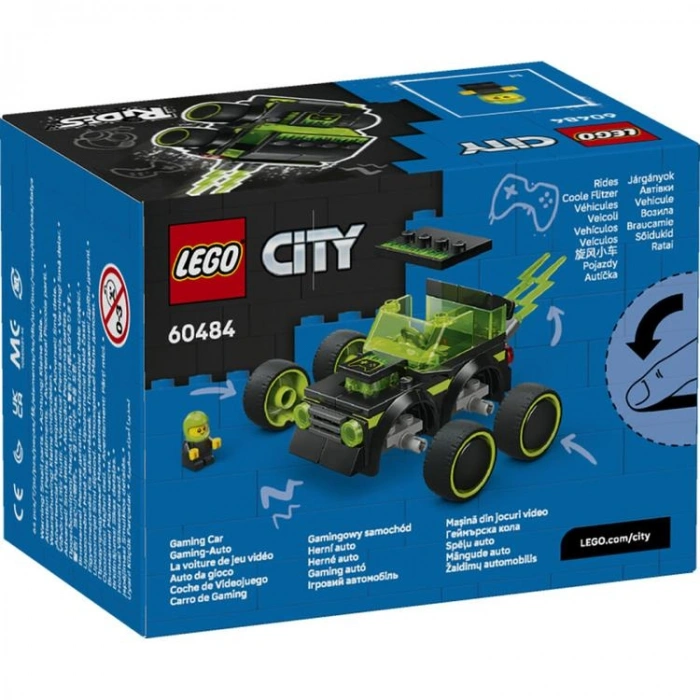 LEGO CITY 60484 VİDEO OYUNU YARIŞ ARABASI 64 PARÇA 5+