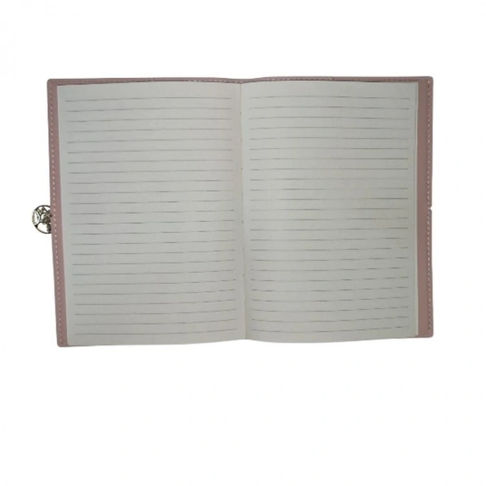 VICTORIAS JOURNALS CHARM HAYAT AĞACI 126-2747 VEGAN DERİ KAPAK 13X18 cm 100 gr. 96 YP. KREM ÇİZGİLİ DEFTER PASTEL LİLA