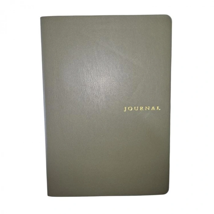 VICTORIAS JOURNALS SMYTH ART 126-2800 ESNEK KAPAK A5 100gr. 96YP. ÇİZGİSİZ (DÜZ) KENAR DESENLİ DEFTER HAKİ YEŞİL