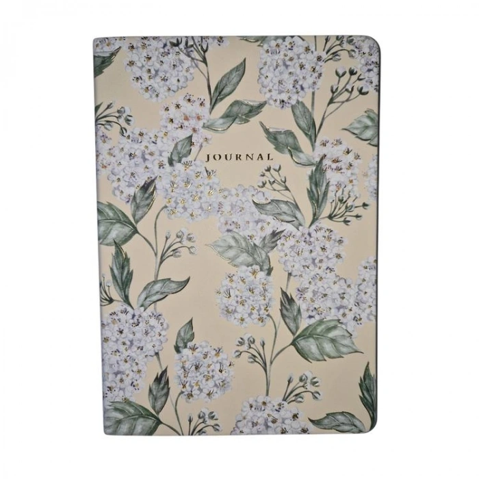 VICTORIAS JOURNALS SMYTH ART 126-2792 ESNEK KAPAK A5 100gr. 120YP. NOKTALI YALDIZ KENAR DEFTER
