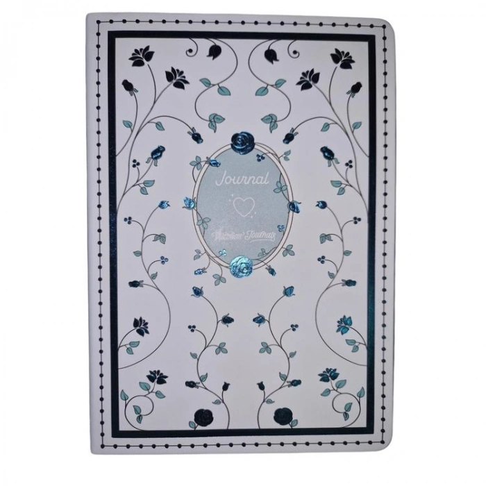VICTORIAS JOURNALS SMYTH ART 126-2796 ESNEK KAPAK A5 100gr. 120YP. NOKTALI YALDIZ KENAR DEFTER