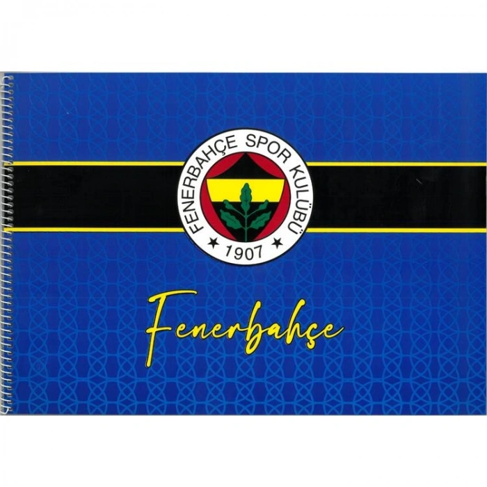 TMN FENERBAHÇE SPİRALLİ KARTON KAPAK 24X34 RESİM DEFTERİ 15 YP. 463633