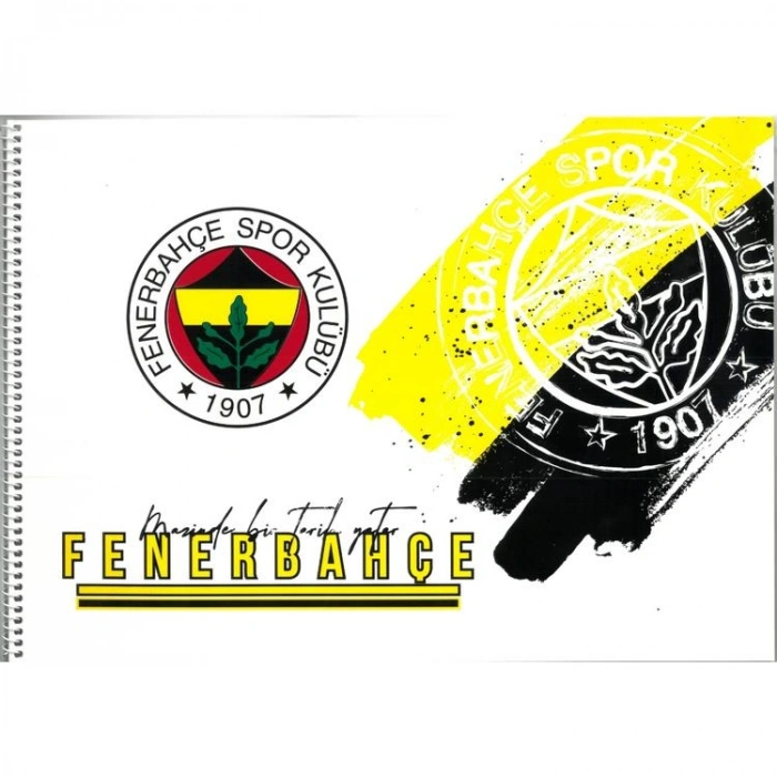 TMN FENERBAHÇE SPİRALLİ KARTON KAPAK 24X34 RESİM DEFTERİ 15 YP. 463633