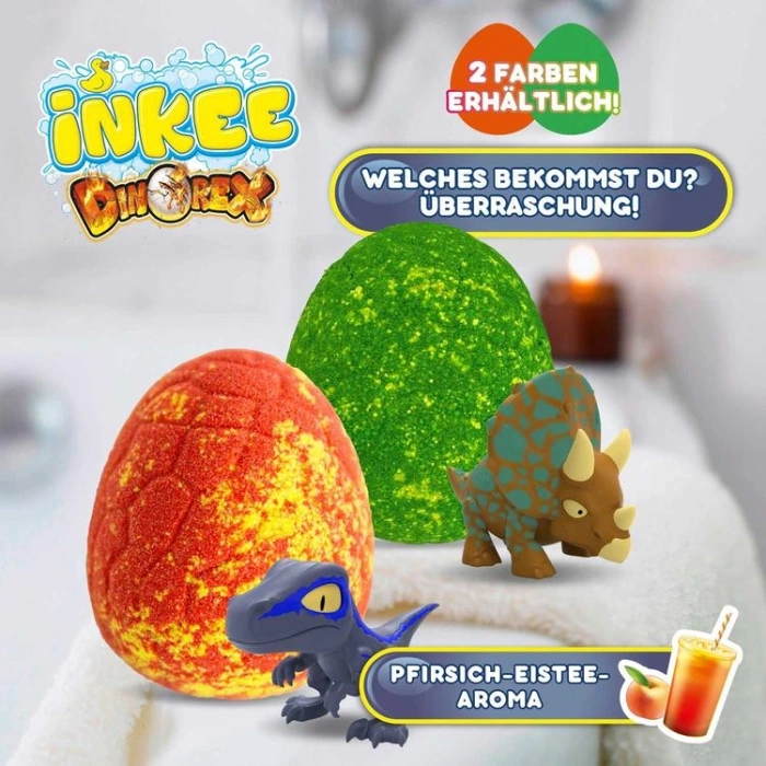 BAŞEL İNKEE SUPRISE BATH BOMB BANYO BOMBASI DİNAZOR