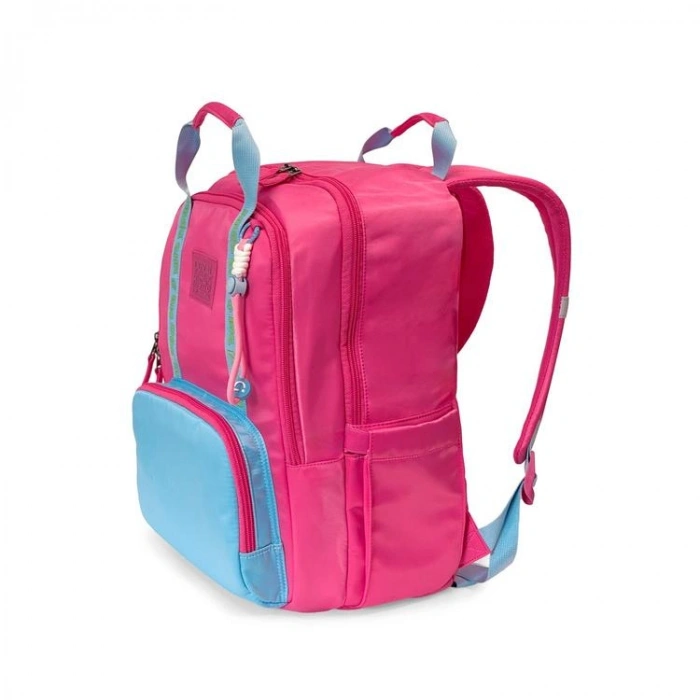 CORAL HIGH 24416 PEMBE MAVİ ÜÇ BÖLMELİ SIRT ÇANTASI