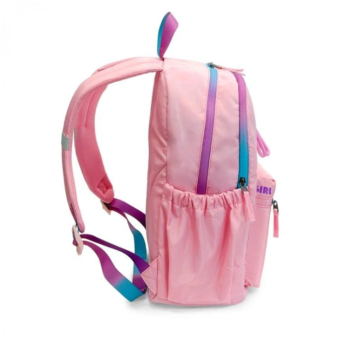 CORAL HIGH 24424 PEMBE BİG DREAM SMALL GİRL ÜÇ BÖLMELİ SIRT ÇANTASI