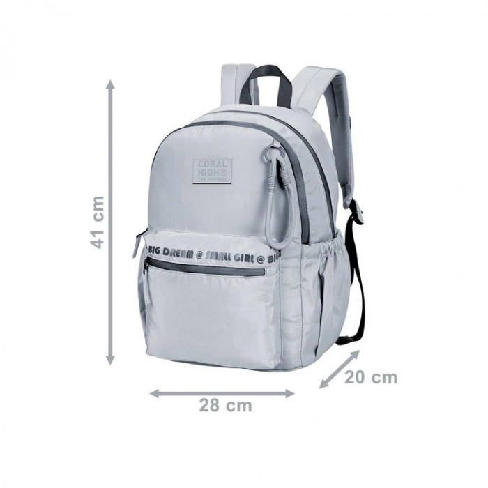CORAL HIGH 24424 PEMBE BİG DREAM SMALL GİRL ÜÇ BÖLMELİ SIRT ÇANTASI