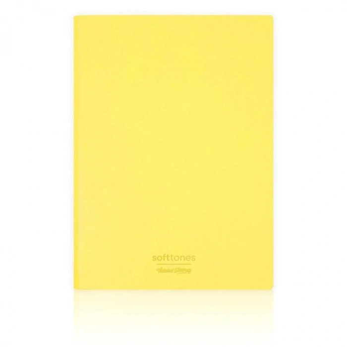 VICTORIAS JOURNALS 1017 SOFTTONS ESNEK KAPAK 14.8x21cm A5 80gr. 128 YP.KREM NOKTALI DEFTER PASTEL SARI