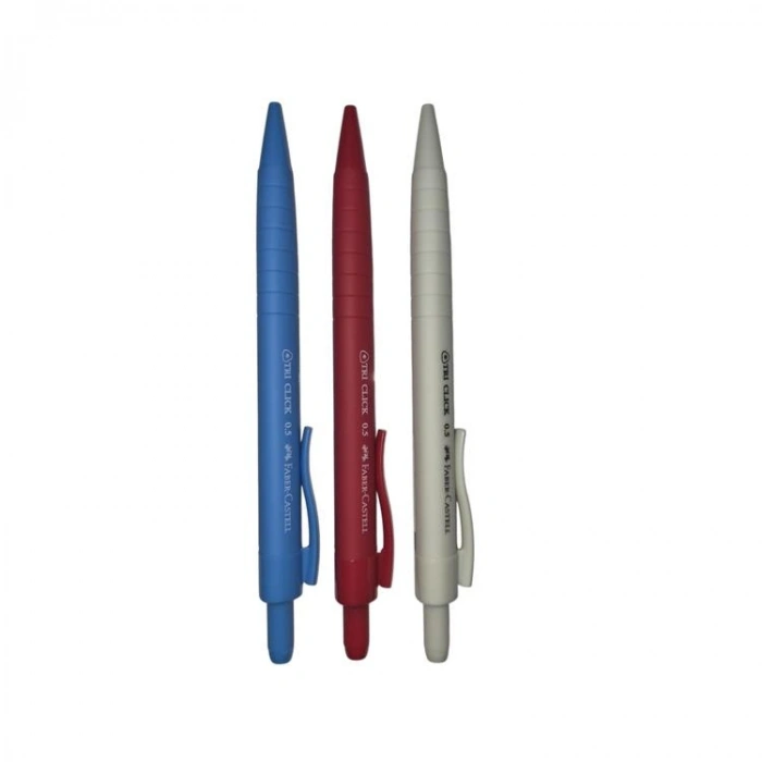 FABER CASTELL 1362 TRI CLICK SOFT RETRO 0.5mm VERSATİL KALEM - TEKLİ