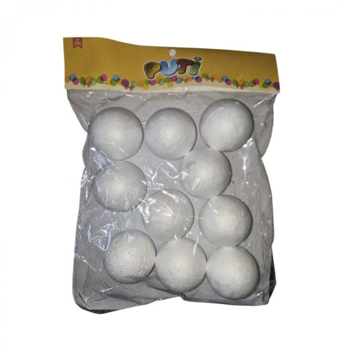 PUTİ 4773 KÖPÜK TOP 5 CM 10LU