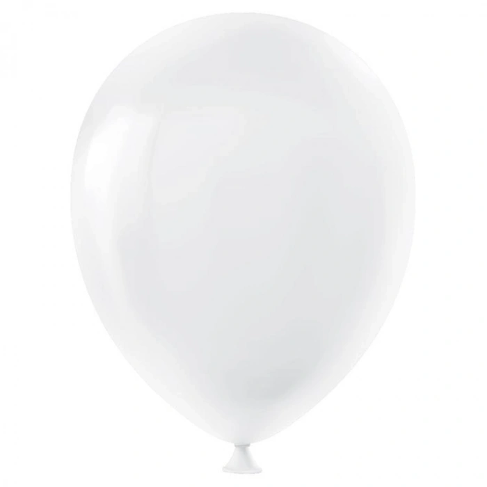 SİNO BLN-10  5Lİ TEK KARTELA 12 BALON  BEYAZ