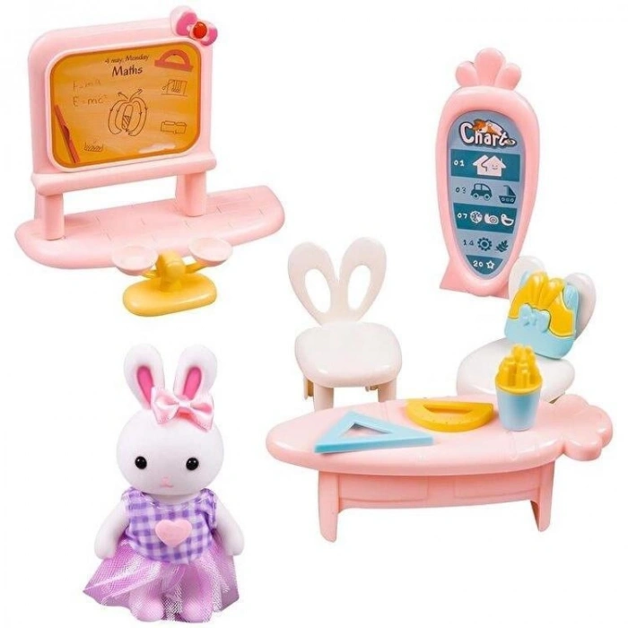 MEGA 6670A BAY DREAMY MINI AKSESUARLI OKUL SETİ 3+