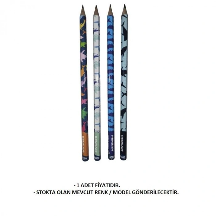PENSAN 96030 FUN PENCILS BALIK DESENLİ KURŞUN KALEM HB- TEKLİ