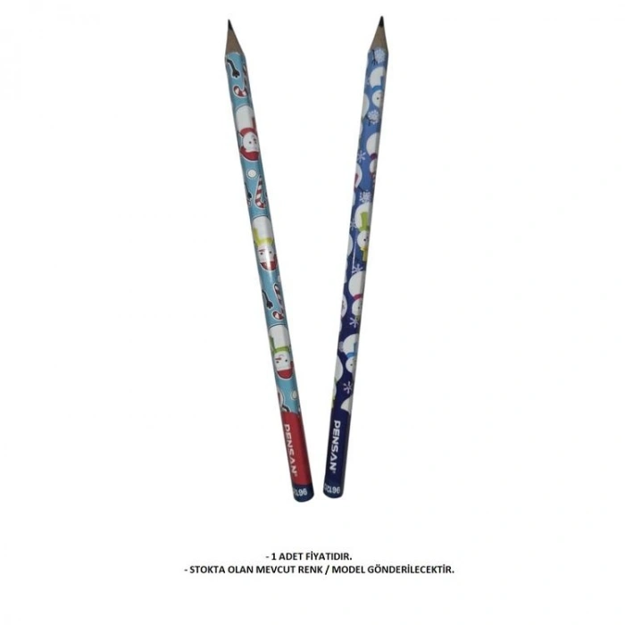PENSAN 96120 FUN PENCILS KARDAN ADAM DESENLİ KURŞUN KALEM HB- TEKLİ