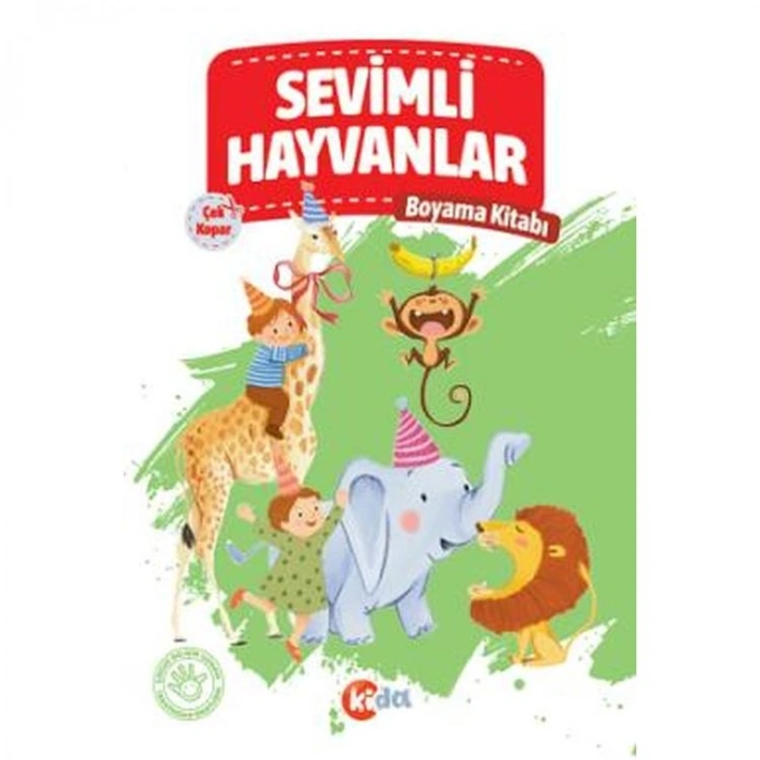 SEVİMLİ HAYVANLAR BOYAMA KİTABI