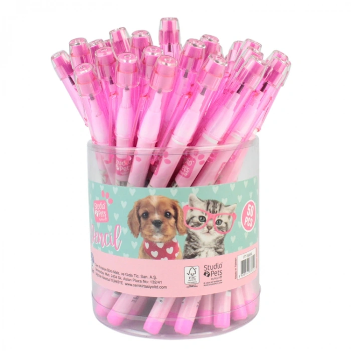 CEM STUDIO PETS PT-5804 GEÇMELİ KURŞUN KALEM