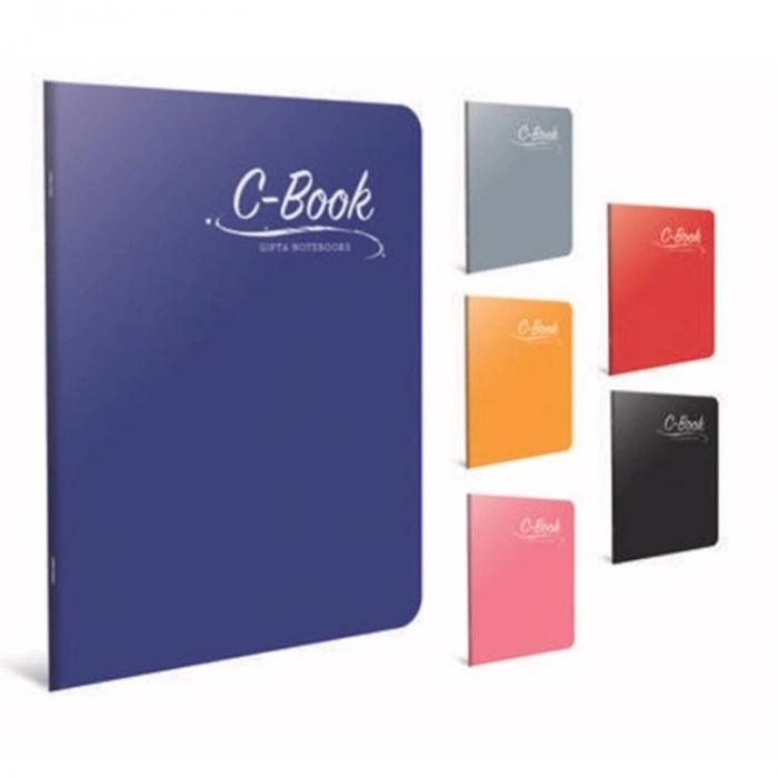 GIPTA C BOOK TEL DİKİŞLİ PP KAPAK A4 60 YP. ÇİZGİLİ DEFTER