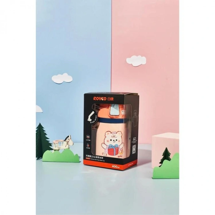 VAGONLIFE ROVCO PİPETLİ ÇELİK MATARA B4011 400 ML