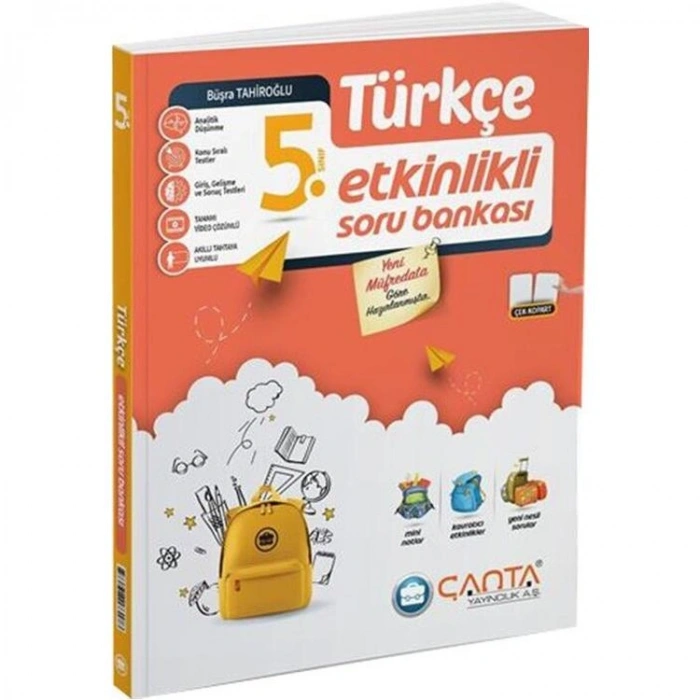 ÇANTA 5. SINIF TÜRKÇE ETKİNLİKLİ KAZANIM SORU BANKASI
