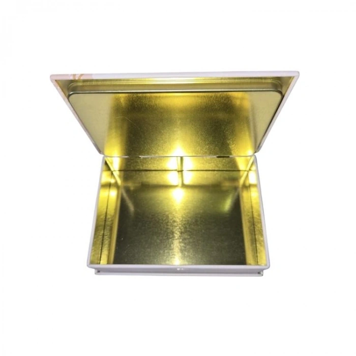 DAKS 2003 HEDİYELİK TENEKE KUTU KİTAP ŞEKİLLİ - BOOK TIN IMPERFECTLY BEAUTIFUL 9.5x11x3cm