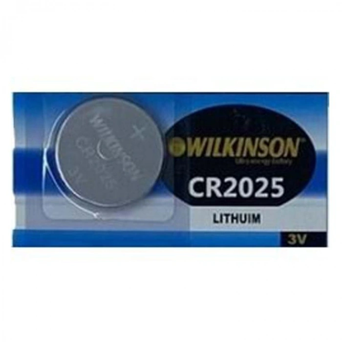 WILKINSON CR2025 3V LITHUIM (LİTYUM) DÜĞME PİL - TEKLİ