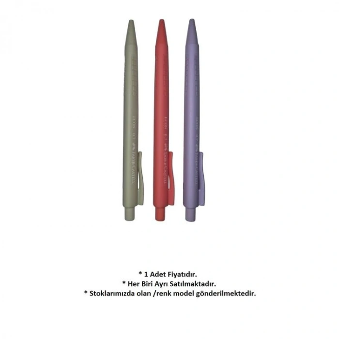 FABER CASTELL ECON SOFT FRESH 0.7MM VERSATİL KALEM 135117 - TEKLİ