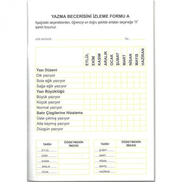YUVA 1.SINIF DİK TEMEL HARFLERLE GÜZEL YAZI DEFTERİ STANDART ÇİZGİLİ