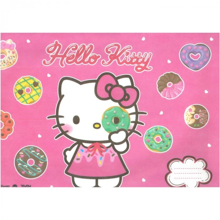 TMN 590292 HELLO KITTY ÖĞRENCİ PEÇETESİ/BESLENME ÖRTÜSÜ - TEKLİ
