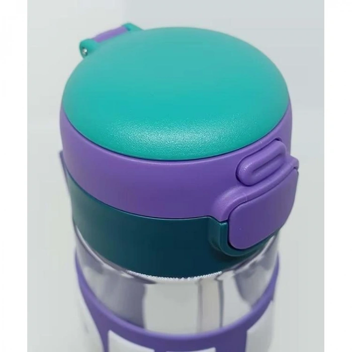 VAGONLİFE DILLER EL TUTMA ASKILI PİPETLİ MATARA D2417 600ML MOR