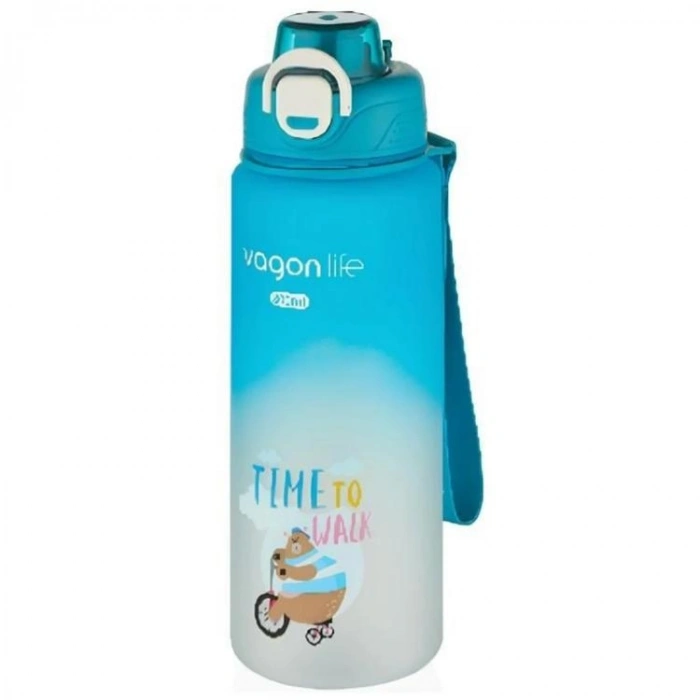 VAGONLİFE PİPETLİ MATARA 800ML VGN-2352 TURKUAZ