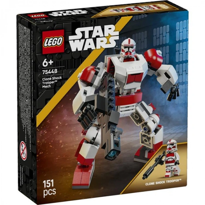 LEGO STAR WARS 75448 CLONE SHOCK TROOPER MECH 151 PARÇA 6+