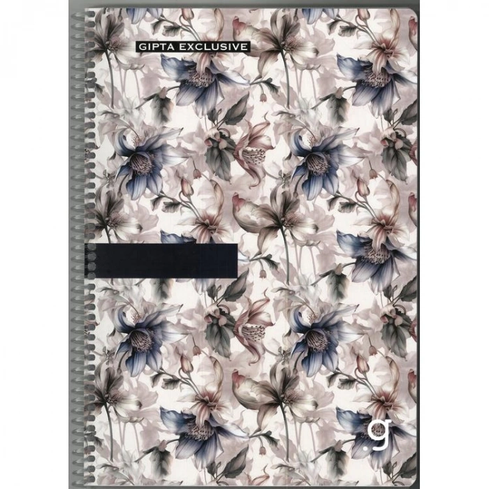 GIPTA MINOTTE SPİRALLİ PP. KAPAK A4 80YP. 80GR. ÇİZGİLİ DEFTER 8421 - TEKLİ