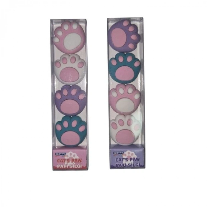GIPTA K2378 CATS PAWL 4LÜ PET PATI SET SİLGİ - TEKLİ