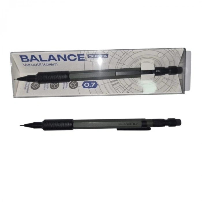GIPTA K1948 0.7 BALANCE METAL GÖVDE VERSATİL KALEM KOYU HAKİ YEŞİL - TEKLİ