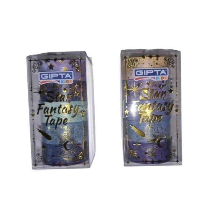 GIPTA K9923 STAR FANTASY RENKLİ DESENLİ BANT SET
