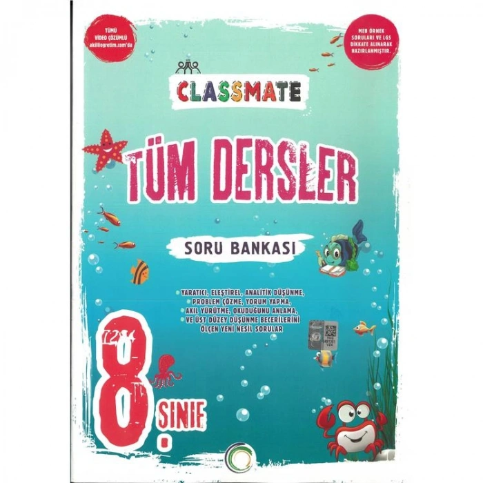 OKYANUS 8. SINIF CLASSMATE TÜM DERSLER SORU BANKASI