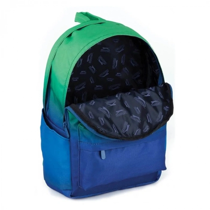 SLAZENGER 23074 GREEN BLUE COLOR RIOT KOLEJ SIRT ÇANTASI